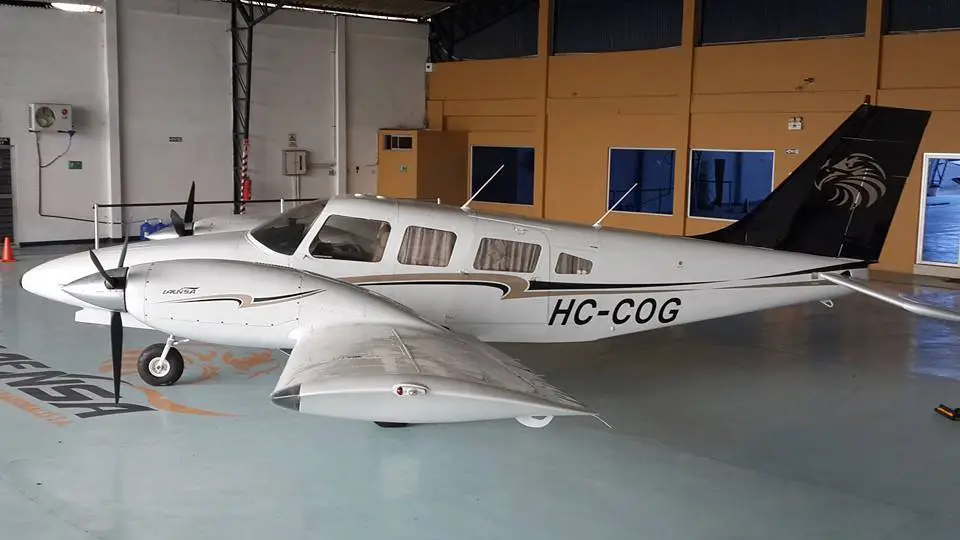 LAENSA servicio de taxi aéreo en Ecuador Laensa
