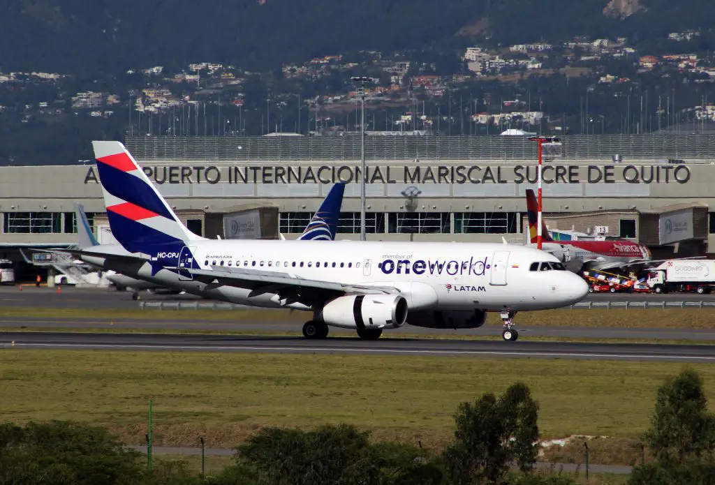 Manta y Coca nuevos destinos LATAM Ecuador