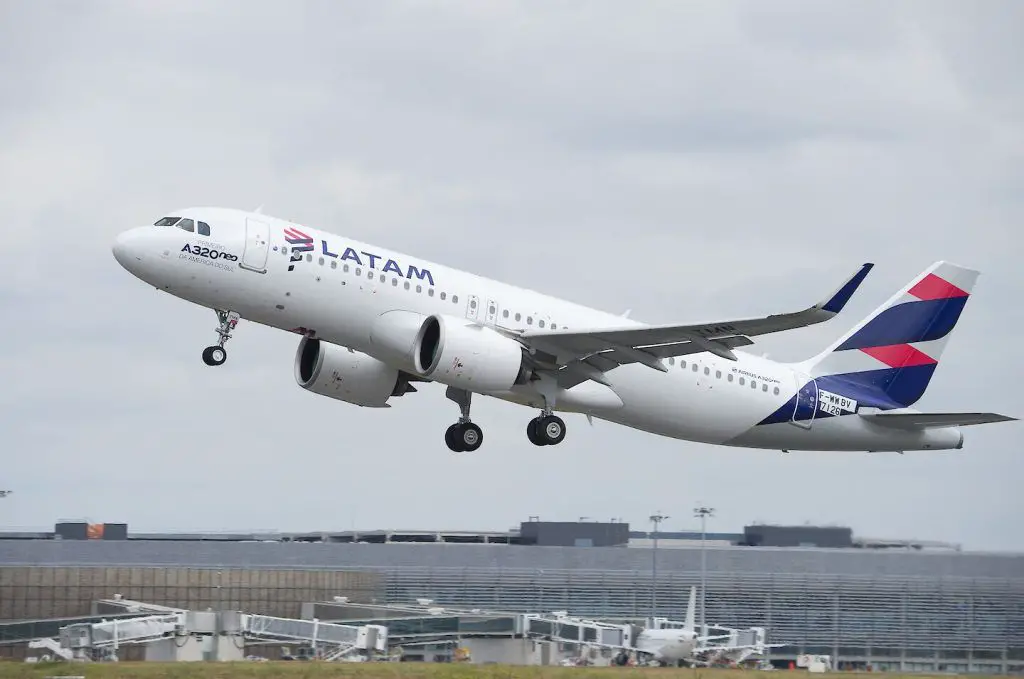 latam operación vuelos colombia ecuador peru chile brasil argentina destinos