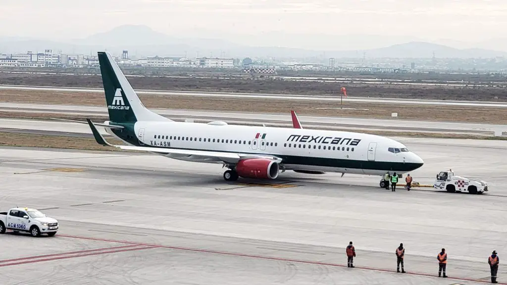 Vols Mexicana de Aviacion AIFA Tulum itinéraire itinéraires destinations horaires premier vol inaugural Boeing 737-800 XA-ASM