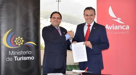 Ministerio de Turismo y Avianca firman convenio Ministerio de Turismo y Avianca firman convenio