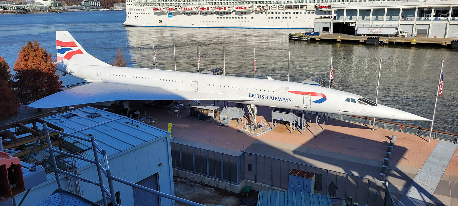 Air and Space Museum no porta-aviões Intrepid em Nova York Airways museo portaaviones intrepid aire espacio nueva york Concorde british airways