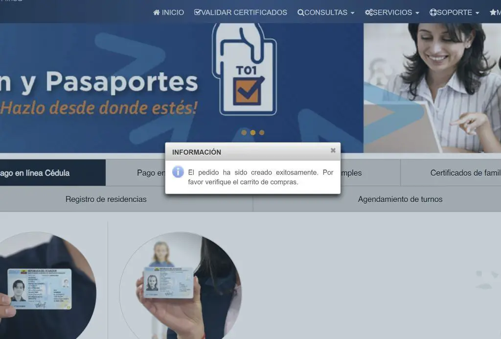 renovar pasaporte ecuador