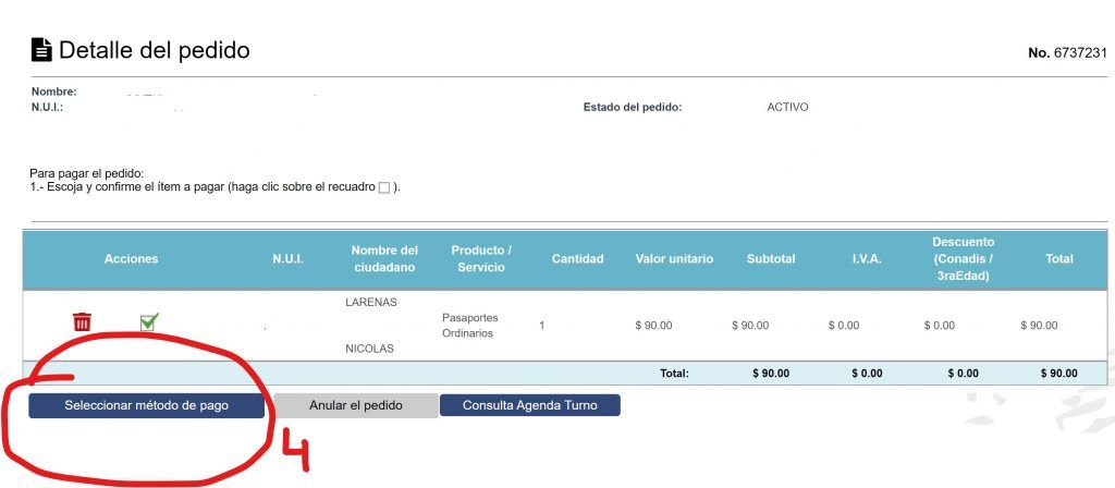 renovar pasaporte ecuador