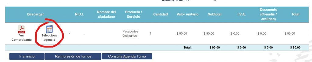 renovar pasaporte ecuador