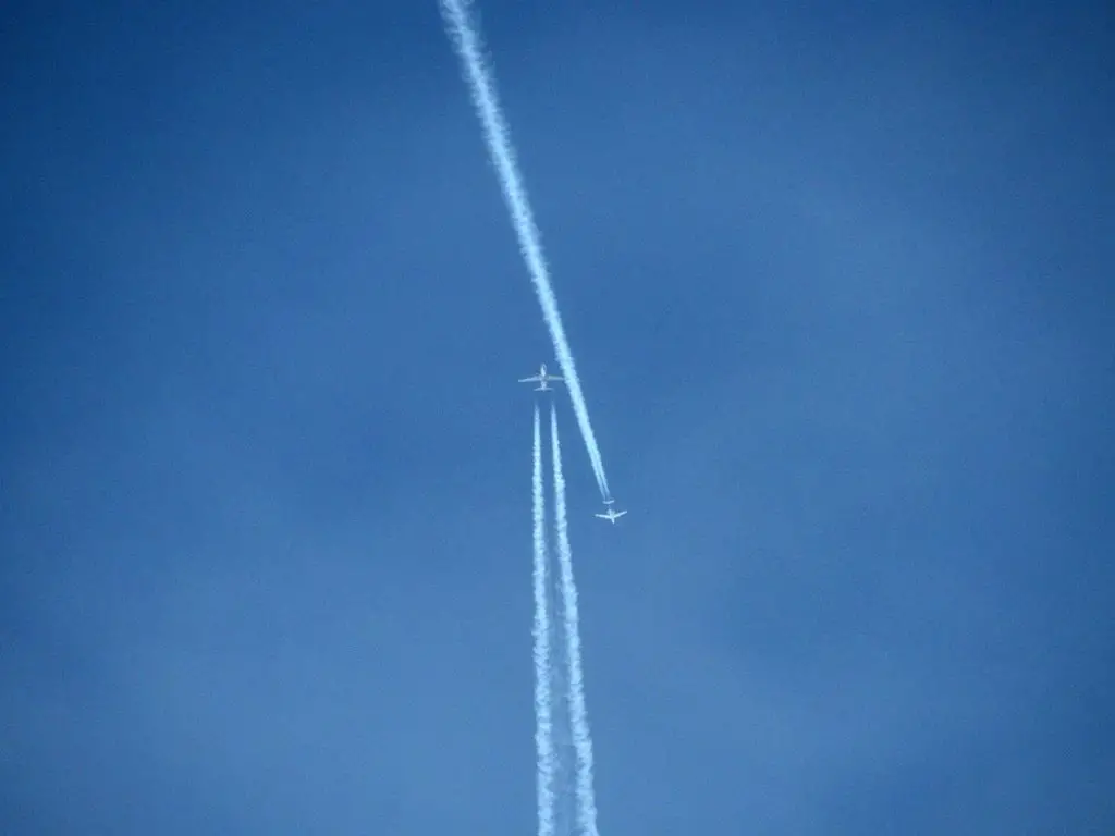 пролет самолета