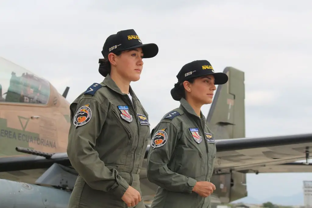 Primeras mujeres Pilotos combate Fuerza Aerea Ecuatoriana