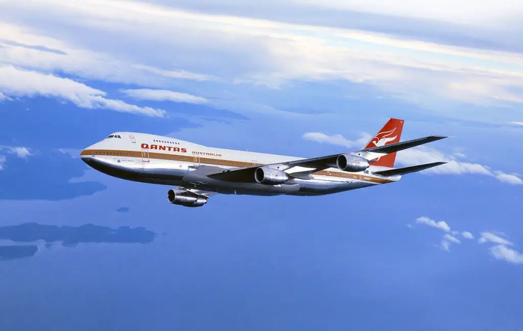 Qantas Boeing 747 vuelos despedida