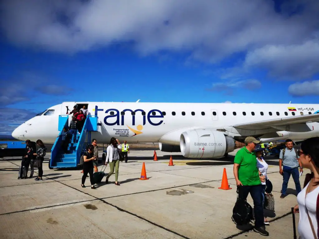 Baltra en Galápagos con Tame