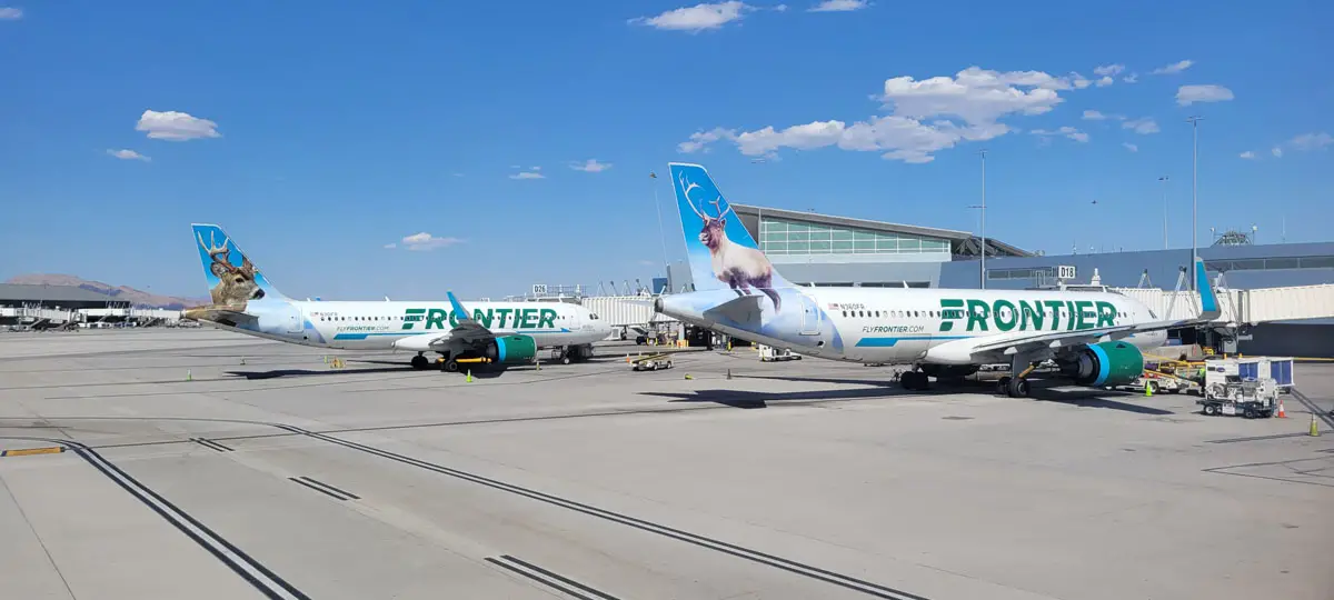 vuelo aerolinea bajo costo frontier airlines angeles vegas