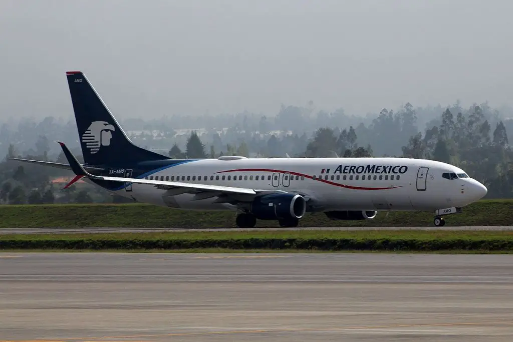 Rotas de vôos internacionais da Aeroméxico costa rica panamá méxico colômbia equador peru chile argentina brasil
