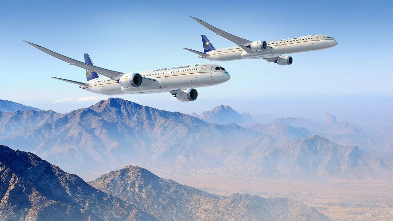 A SAUDIA aumentará sua frota em até vooBoeingng 787 SAUDIA Boeing 787 pedido aviones vuelos