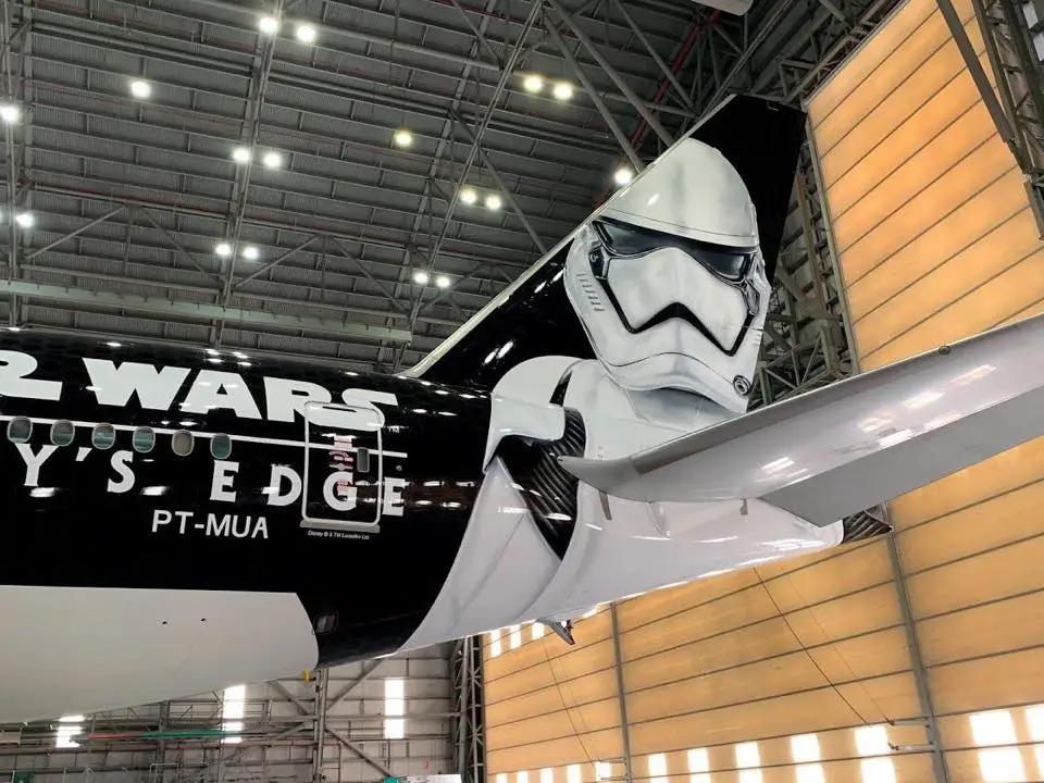 Star Wars: Stormtrooper Plane de LATAM Airlines Stormtrooper Plane de LATAM Airlines
