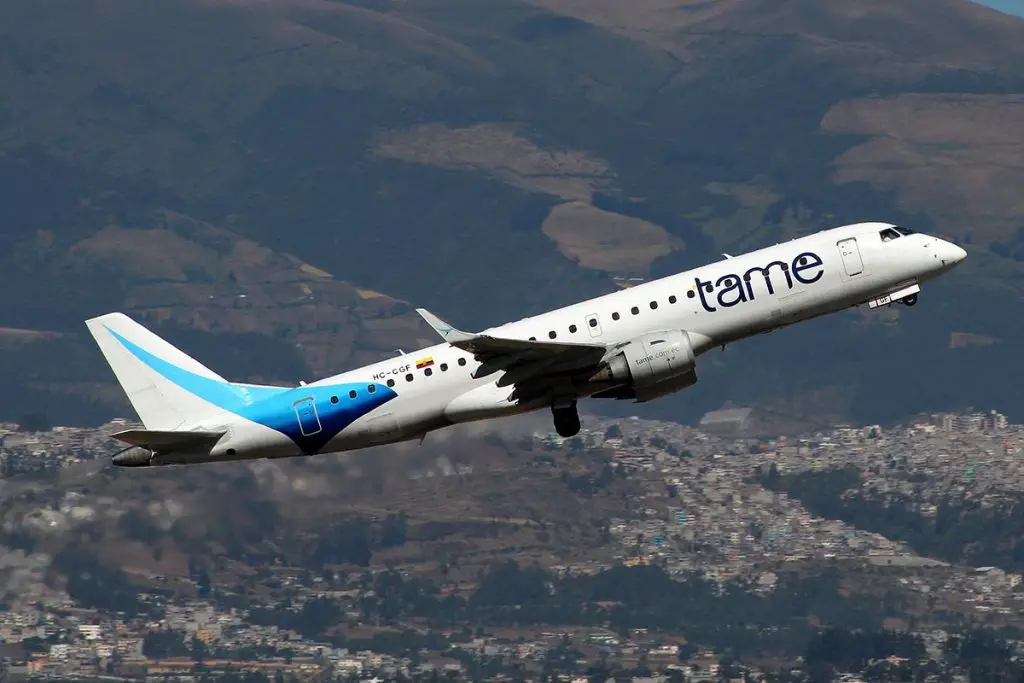 Tame stop flying Embraer