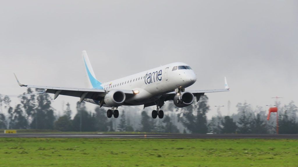 embraer 190 tame hc-cgg hc-cgf venta proceso liquidacion compra quito