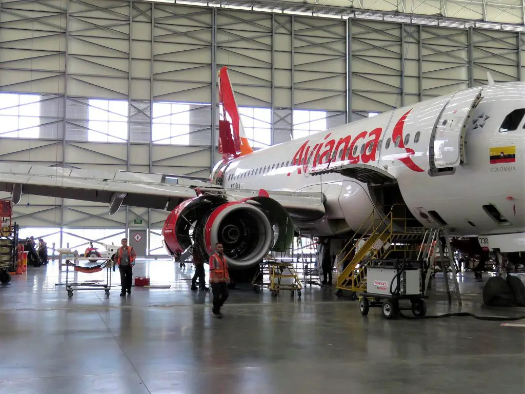 Mantenimiento de aviones