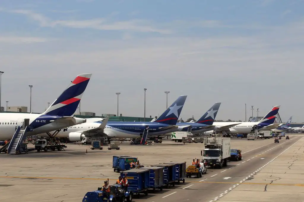 tráfico aéreo en la Comunidad Andina