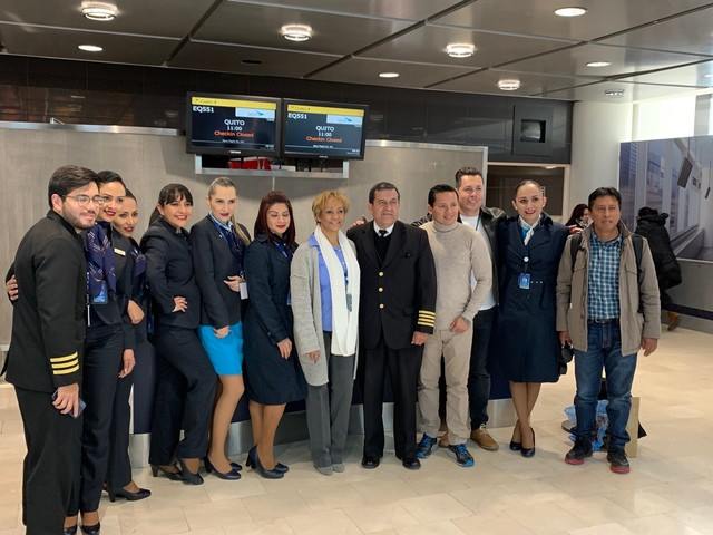 ultimo vuelo Tame Nueva York Quito Airbus A330 HC-COH