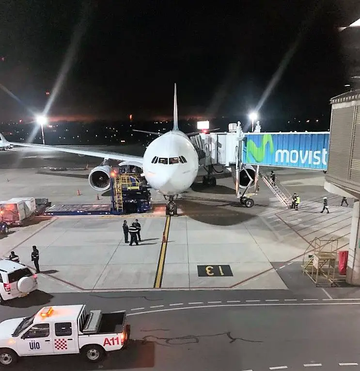 Así se vivió el último vuelo de Tame de Nueva York a Quito vuelo de Tame de Nueva York a Quito