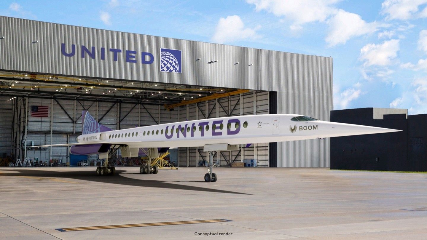 United quiere ser una aerolínea supersónica united aerolínea supersónica Boom Supersonic Overture vuelos