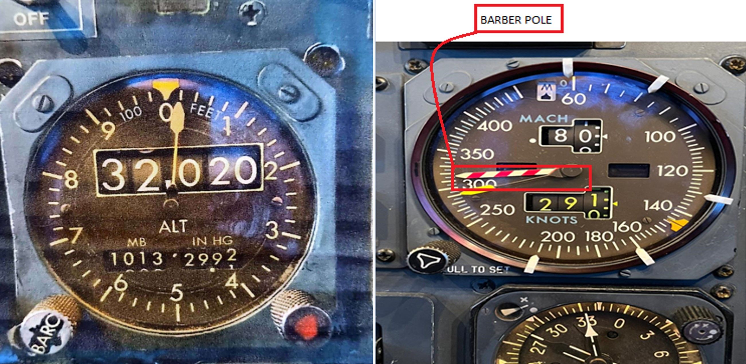 tabla velocidad aviones mach