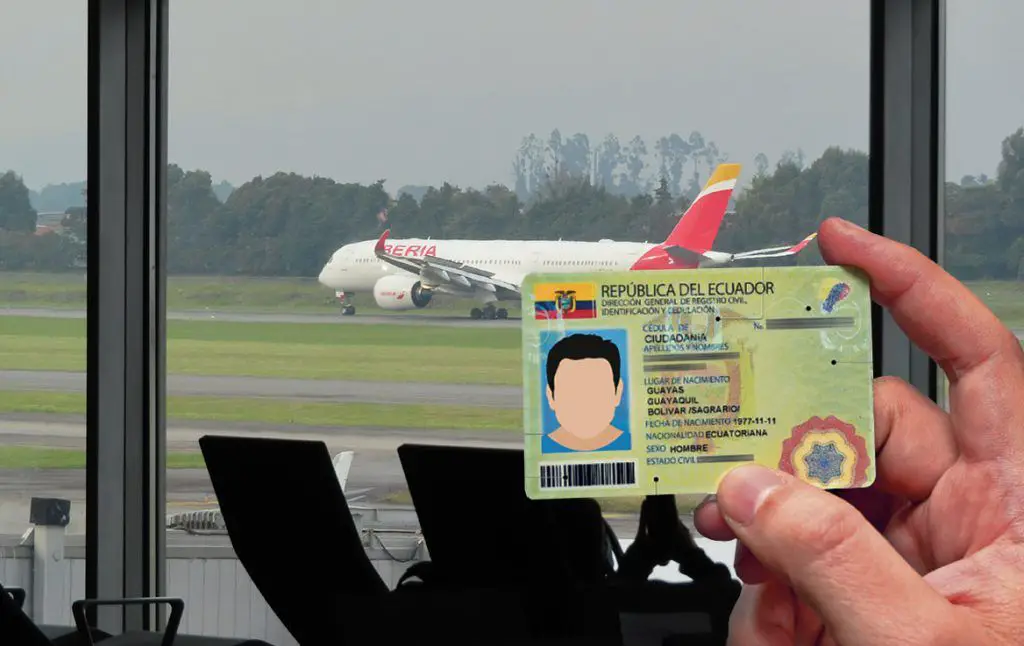 ecuadorians travel passport international flights documents colombia peru chile argentina chile uruguay paraguay brazil