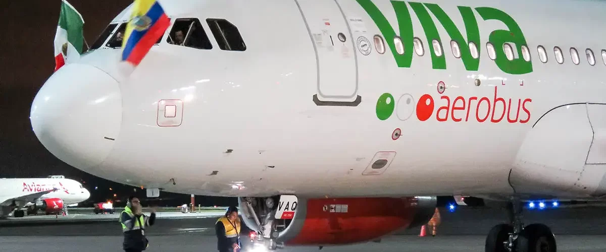 viva aerobus приостанавливает маршрут полета Канкун Кито Мексика частоты расписания авиакомпаний прямой рейс