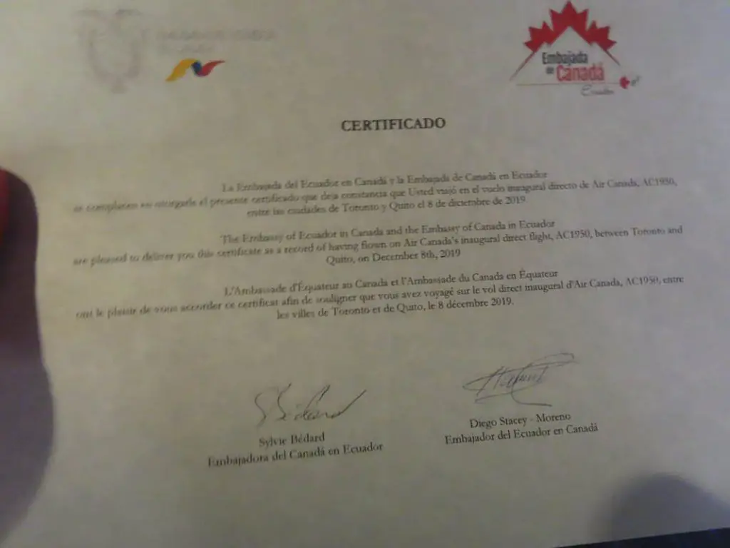air canada rouge quito toronto como volar