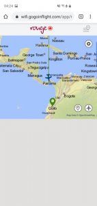 sistema entretenimiento air canada rouge internet online