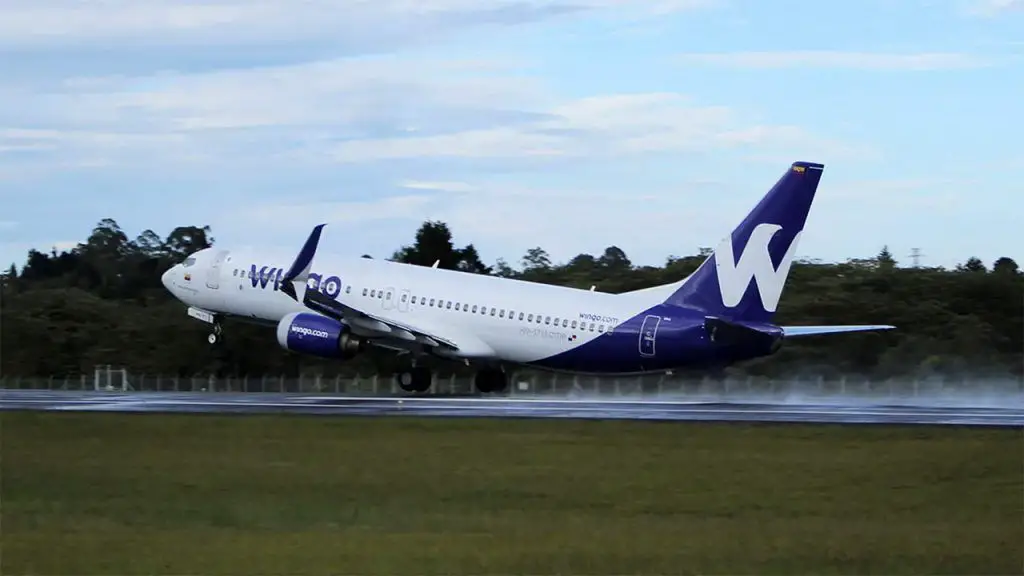 wingo 2023 growth passengers routes flights destinations airline Colombia Ecuador Panama Venezuela